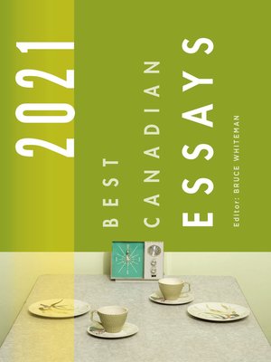 cover image of Best Canadian Essays 2021